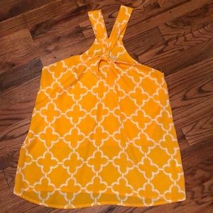 Pixi and Ivy Gold Keyhole Top